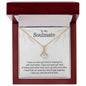 To My Soulmate | I Love You Until The End Of Time - Alluring Beauty necklace
