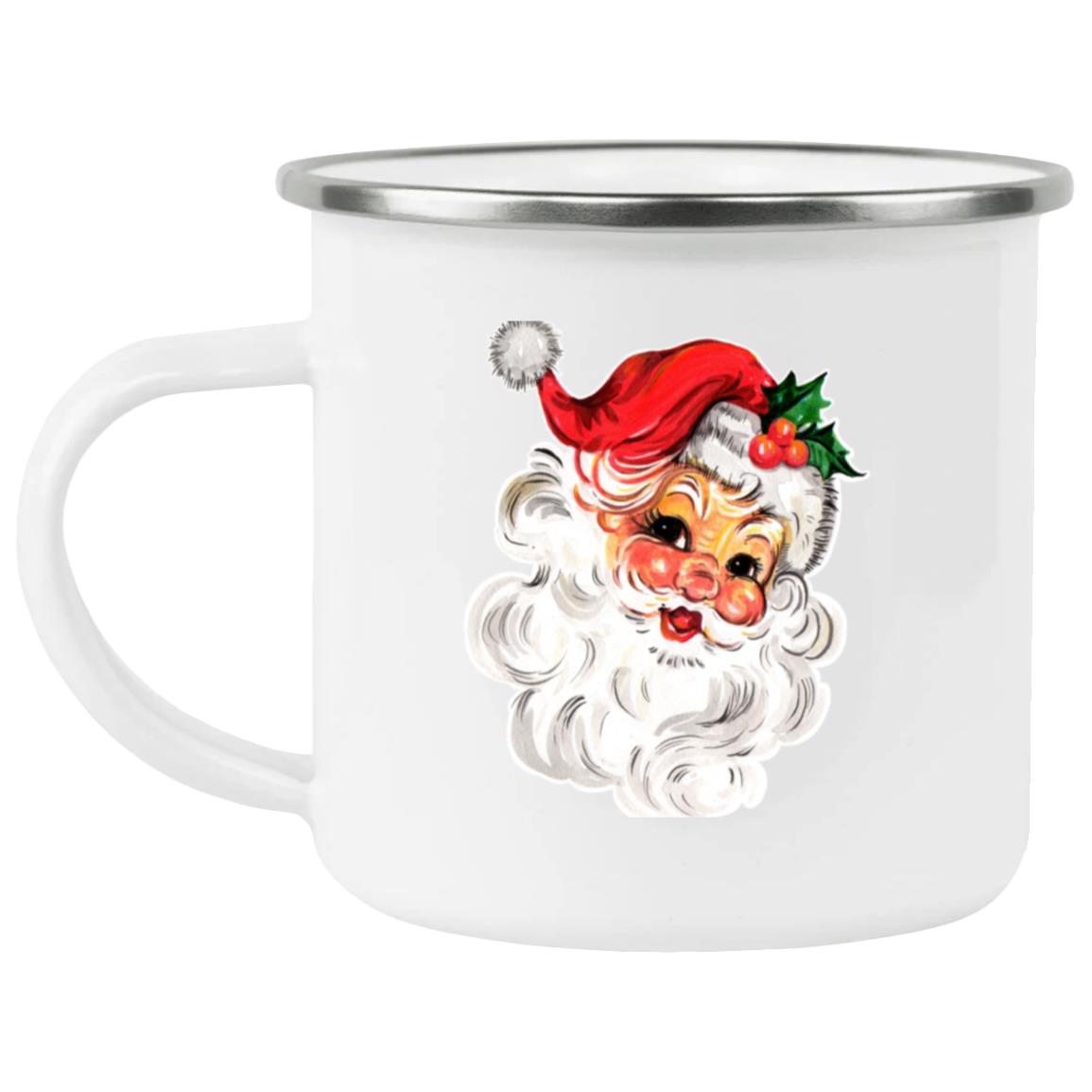 Retro Clause Camping Mug