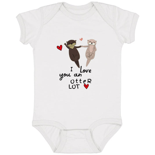 I love you an OTTER lot Infant onesie