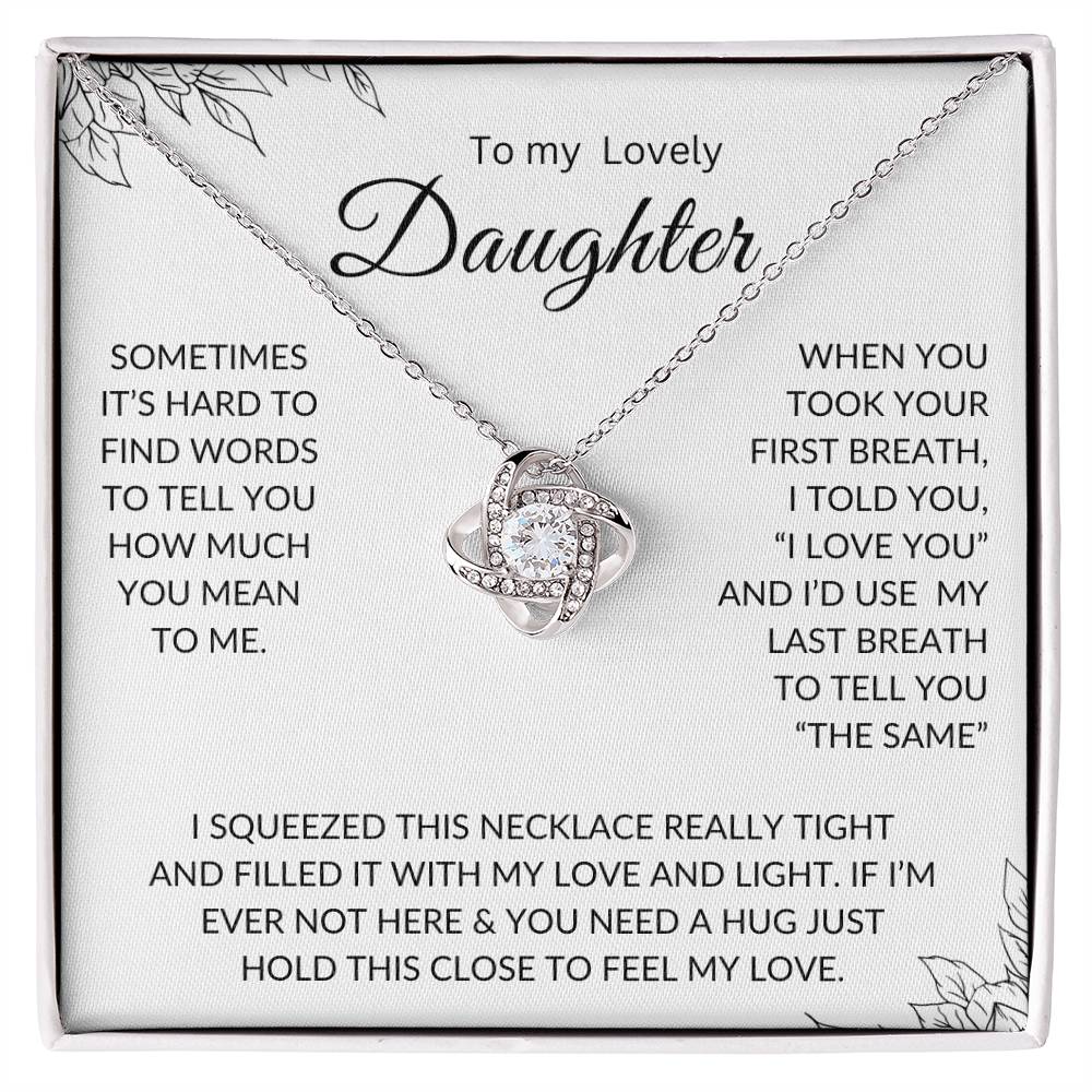 To my Lovely Daughter