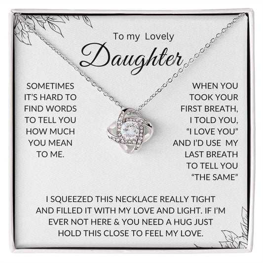 To my Lovely Daughter