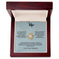 To My Wife | You Were The Best Thing That Happened To Me - Love Knot Necklace