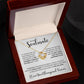 To My Soulmate | I Love You, Always & Forever - Love Knot Necklace
